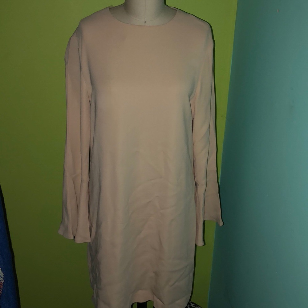 Zara Bell-Sleeve Dress
